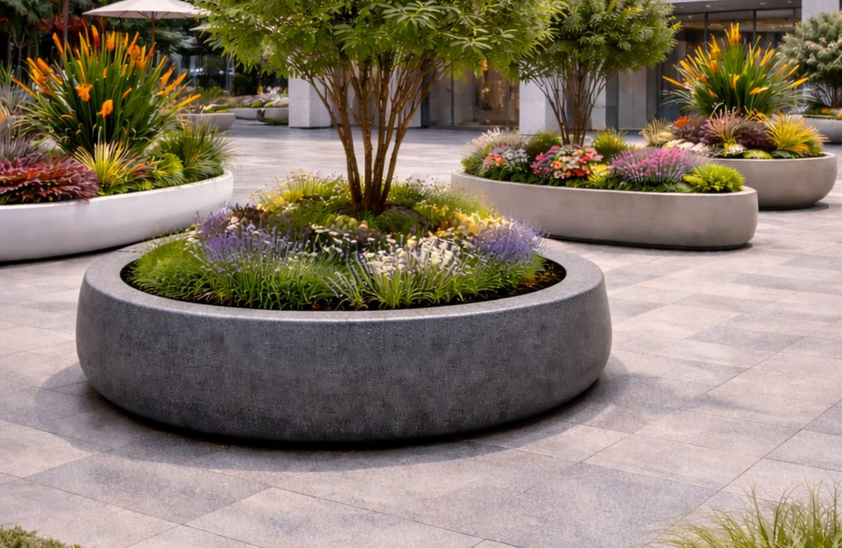 FRP Outdoor Planters 