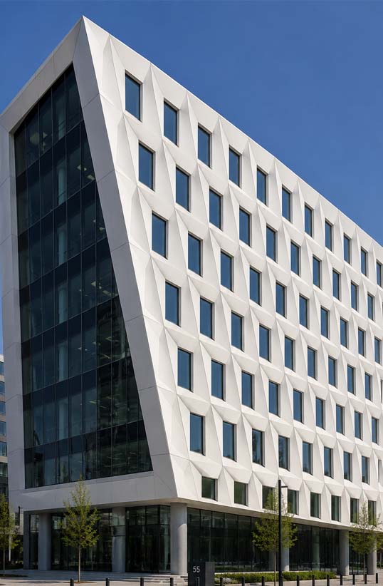 Decorative DECO panels for architectural cladding