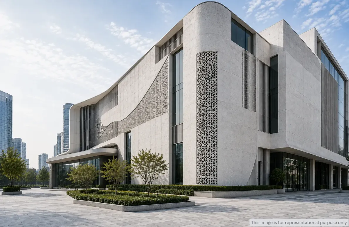 Custom UHPC Facade Panels