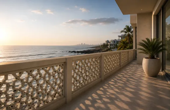 Architectural Concrete Railing