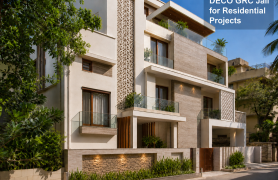 GRC Jali for Residential Elevations and Boundary Walls