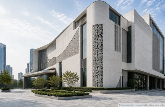 Custom UHPC Facade Panels