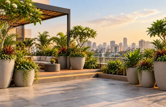 FRP Outdoor Planters